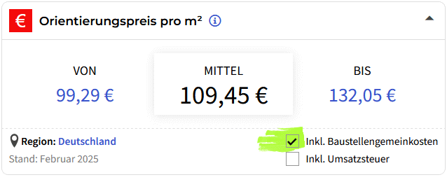 BGK - Baustellengemeinkosten