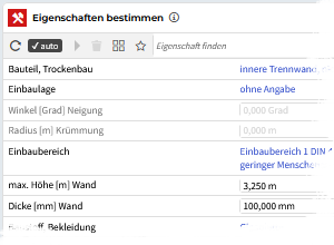 Vorschau Eigenschaften Trockenbau